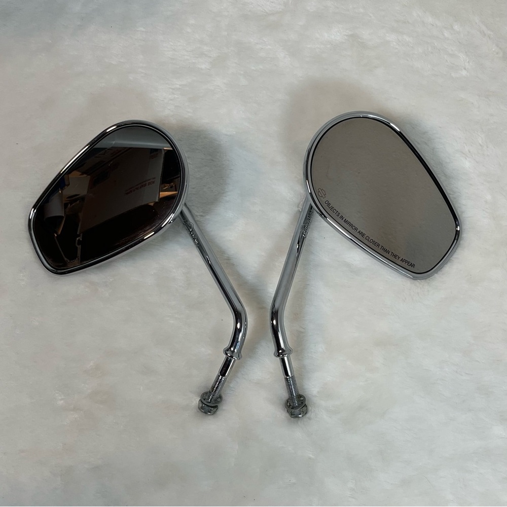 Vintage Harley Davidson Motorcycle Rear View Mirror Set Pair Mirrors LE11001084